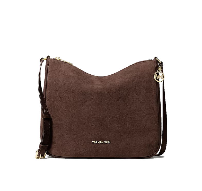 Michael Kors Women's Nayla Medium Messenger Bag Nutmeg/Gold