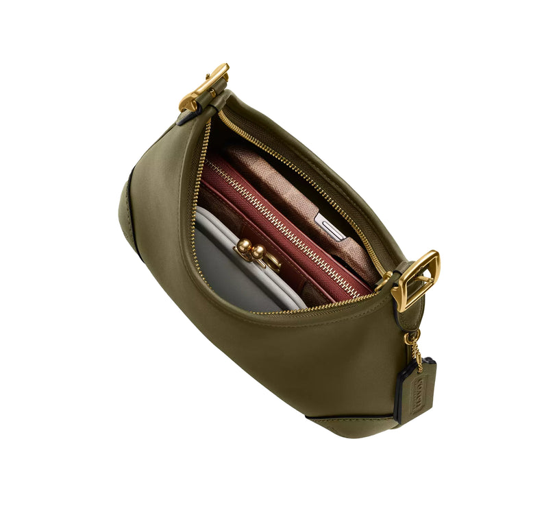 Coach Women's Hamptons Hobo Bag Brass/Olive