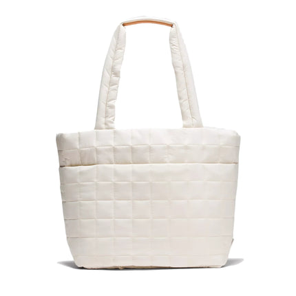lululemon Women's Quilted Grid Tote Bag 12L Light Ivory