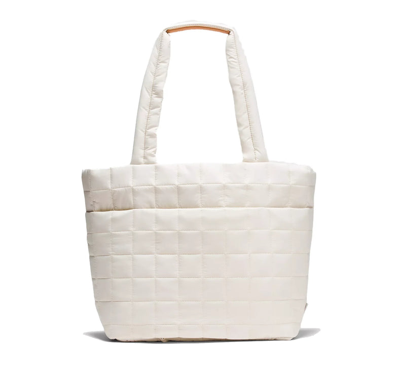 lululemon Women's Quilted Grid Tote Bag 12L Light Ivory