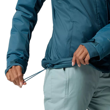 Columbia Women's Snowy Summit Insulated Jacket Everblue Dobby