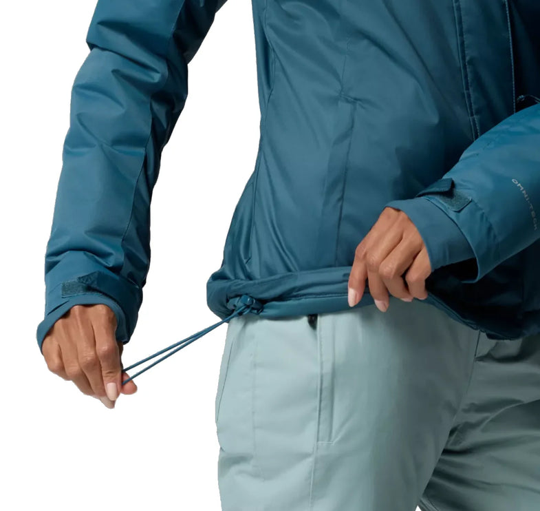 Columbia Women's Snowy Summit Insulated Jacket Everblue Dobby