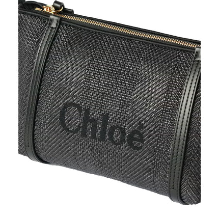 Chloé Women's Carry Shoulder Bag in Canvas Black