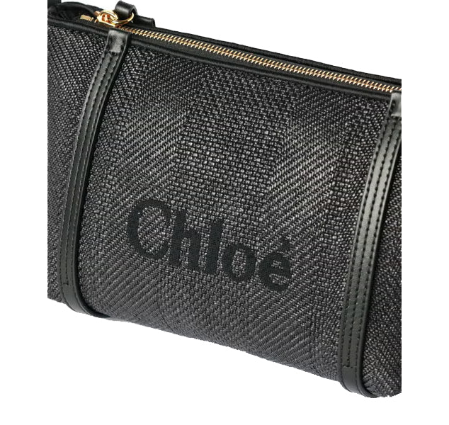 Chloé Women's Carry Shoulder Bag in Canvas Black