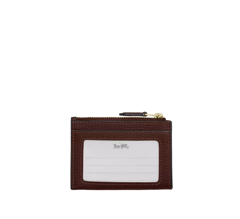 Coach Women's Mini Skinny ID Case Gold/Maple