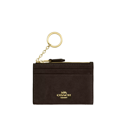 Coach Women's Mini Skinny Id Case Gold/Ebony
