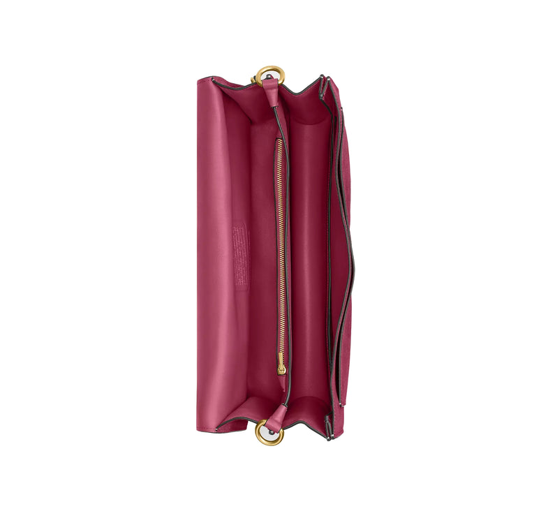 Coach Women's Tabby Shoulder Bag 36 Brass/Dark Fuchsia