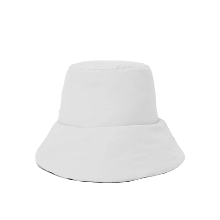 alo Unisex Good Shade Puffer Bucket Hat - White