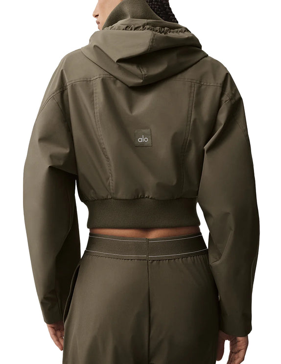 alo Women's First Draft Jacket Olive Tree