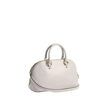 Coach Women's Lara Satchel Bag Gold/Chalk