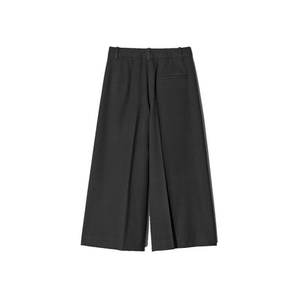 Uniqlo Unisex Pleated Culotte 08 Dark Gray