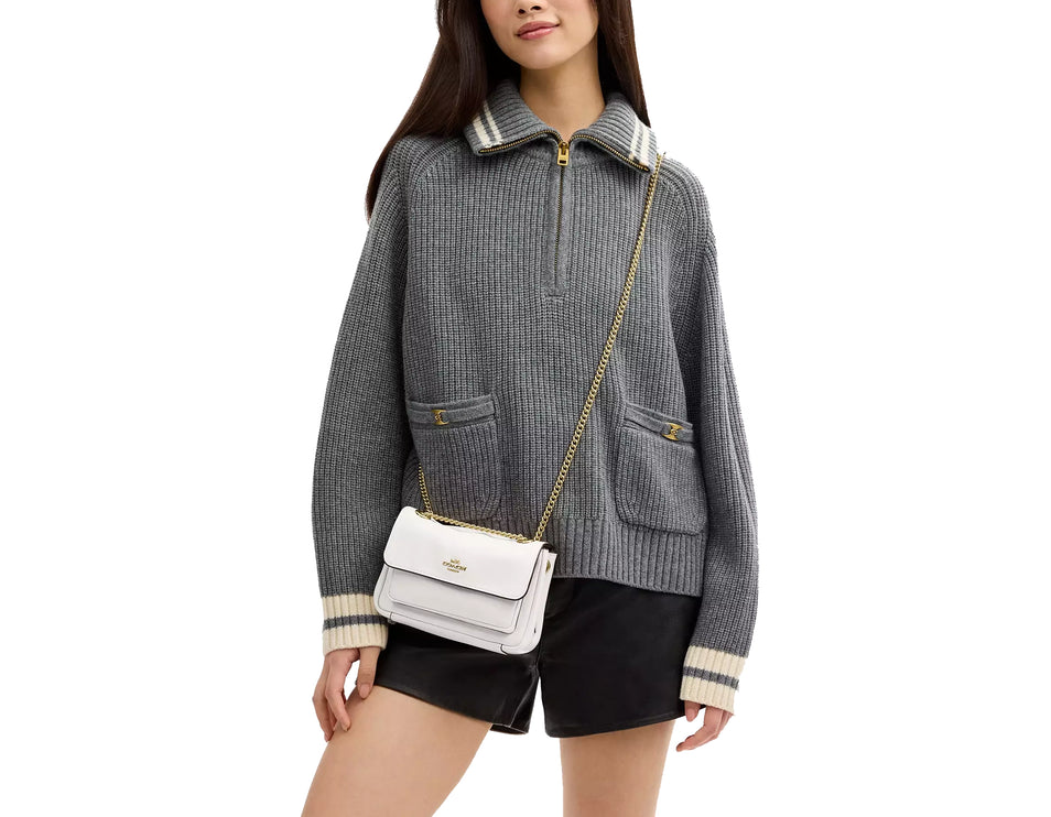 Coach Women's Elodie Crossbody Bag 18 Gold/Chalk