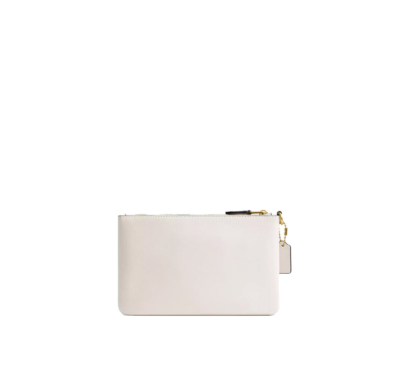 Coach Women's Disney X Coach Essential Small Wristlet With Pluto Brass/Chalk Multi