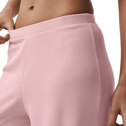 alo Women's Mid-Rise Dreamlight Straight Pant Vintage Pink