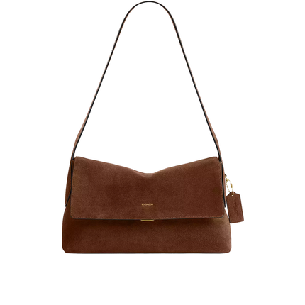 Coach Women's Chelsea Shoulder Bag 30 Brass/Warm Brown