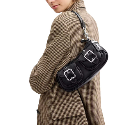 Coach Women's Ashton Bag Silver/Black