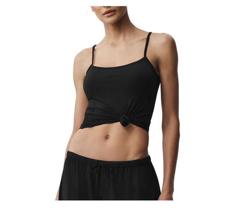 alo Women's Alosoft Finesse Cami Tank Black
