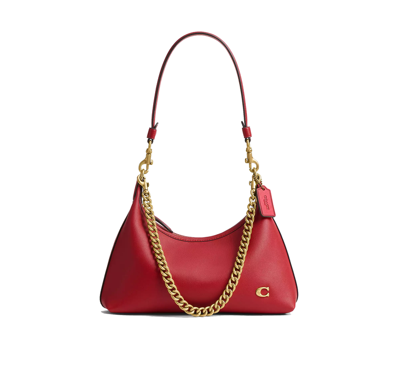 Coach Women's Juliet Shoulder Bag 25 Brass/Poppy