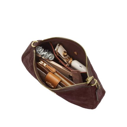 Coach Women's Soft Teri Shoulder Bag Gold/Maple