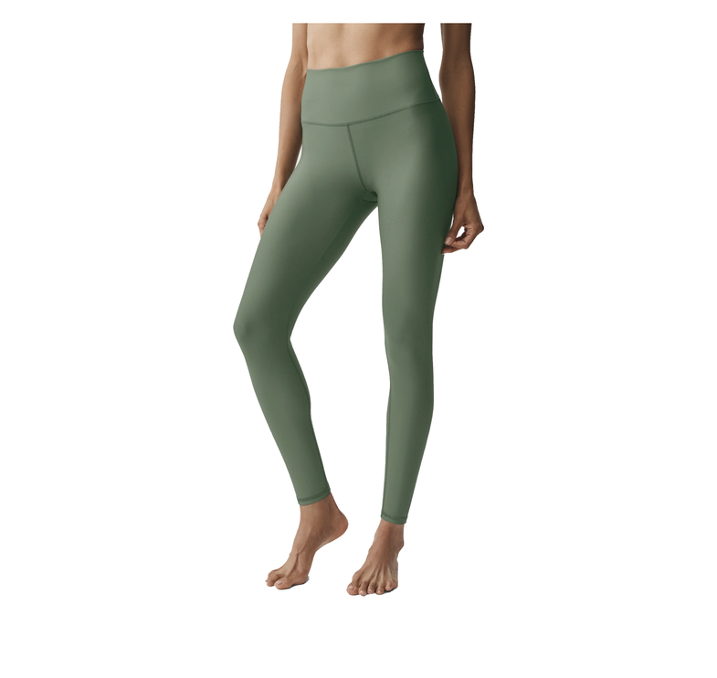 alo Women's 7/8 High-Waist Airlift Legging Bamboo Green