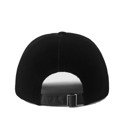 alo Unisex Velvet Off-Duty Cap Black