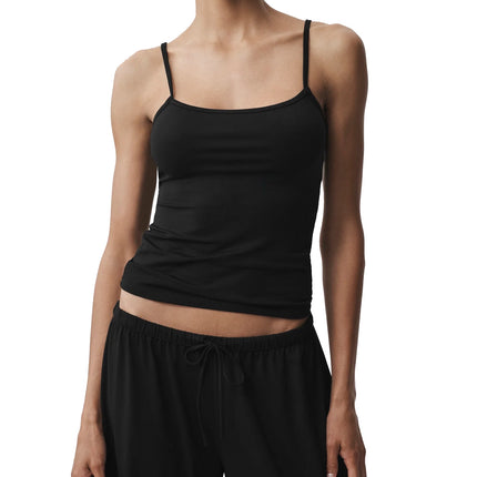 alo Women's Alosoft Finesse Cami Tank Black