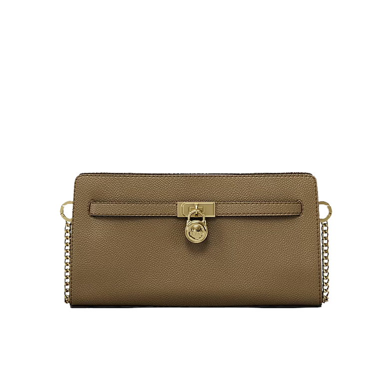 Michael Kors Women's Hamilton Extra-Small Leather Convertible Crossbody Bag Loden