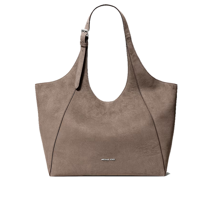 Michael Kors Women's Bernie Large Tote Bag Mushroom
