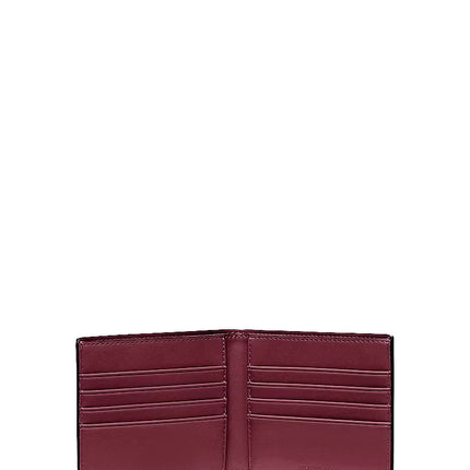 Michael Kors Unisex Kole Billfold Wallet Maroon