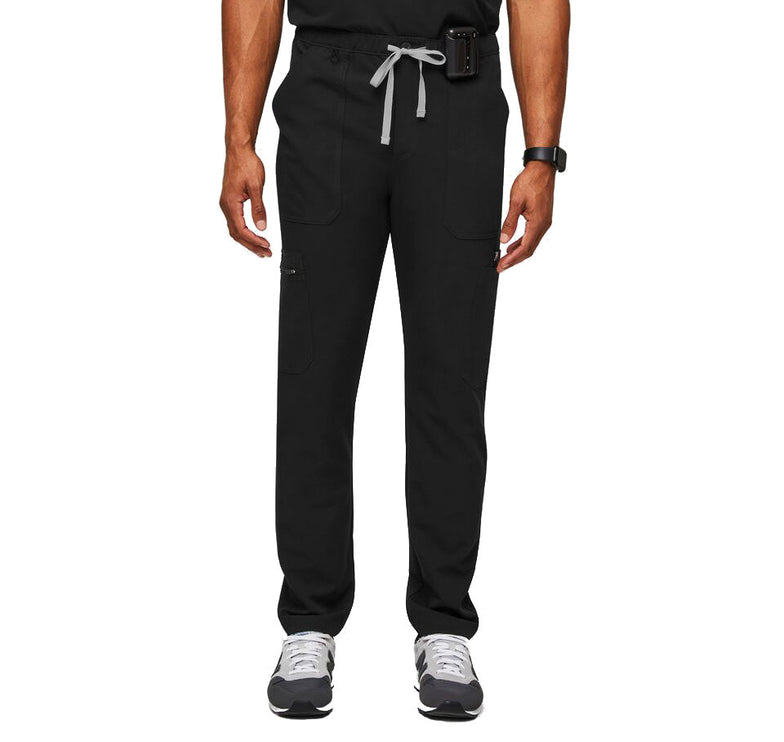 FIGS Men's Cairo Cargo Scrub Pants Black