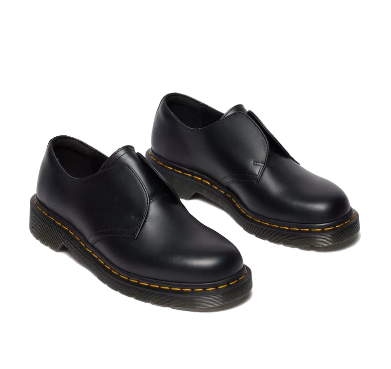Dr. Martens Unisex 1461 Laceless Smooth Leather Shoes Black