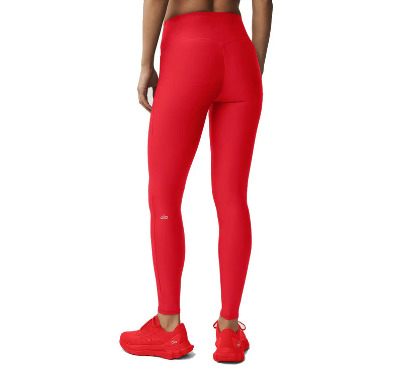 alo Women's Airlift High-Waist Sleek Legging Bright Red
