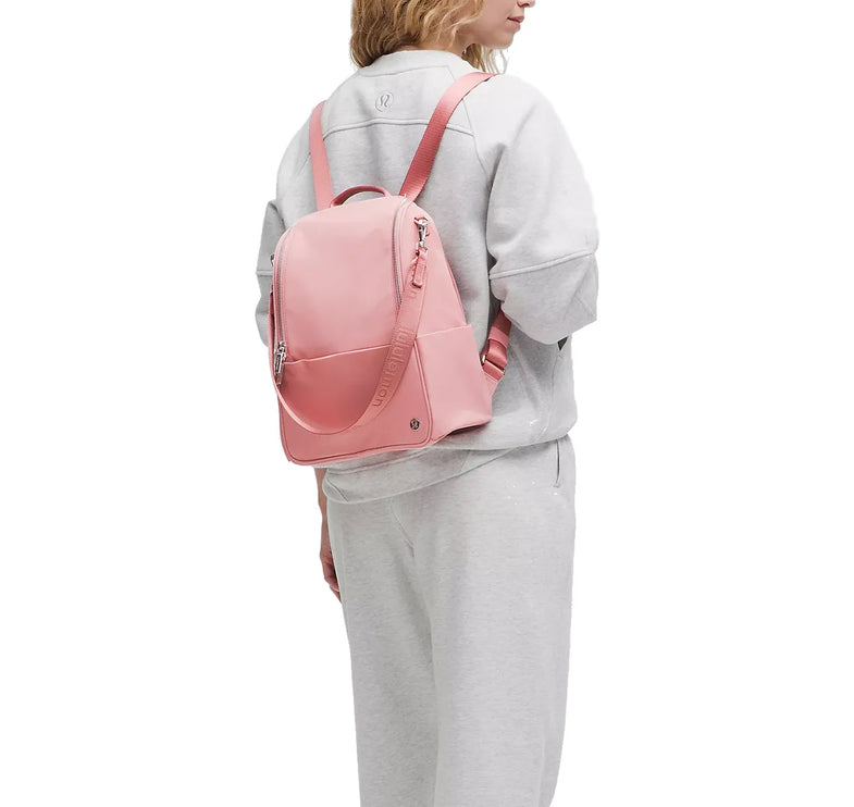 lululemon Unisex City Essentials Small Backpack 10L Deco Pink