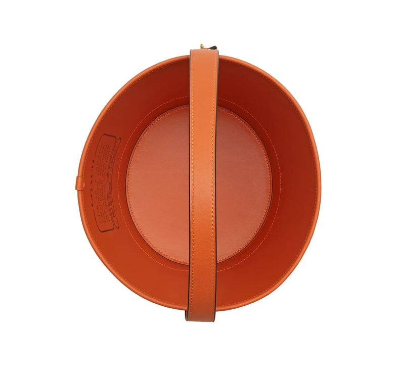 Coach Unisex Trick Or Treat Bucket With Halloween Pumpkin In Regenerative Cotton Bright Canyon