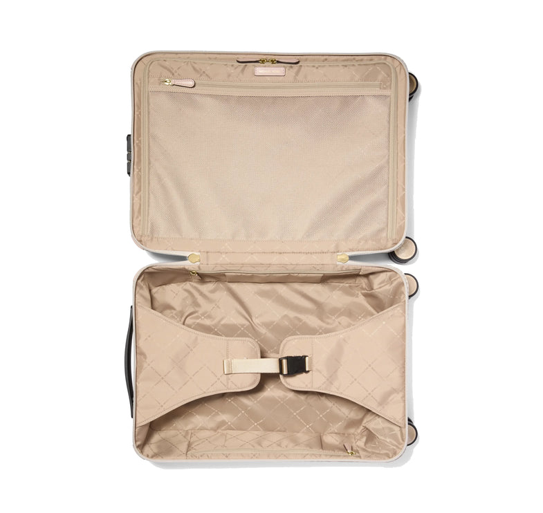 Michael Kors Logo Suitcase Vanilla/Soft Pink