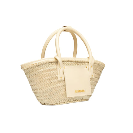 Jacquemus Women's The Small Soli Basket Ivory