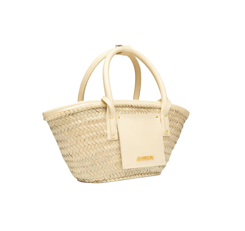 Jacquemus Women's The Small Soli Basket Ivory