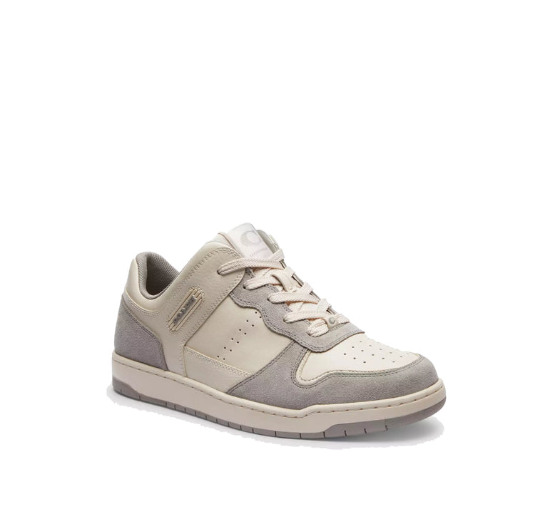 Coach Women's C201 Low Top Sneaker Chalk/Dove Grey