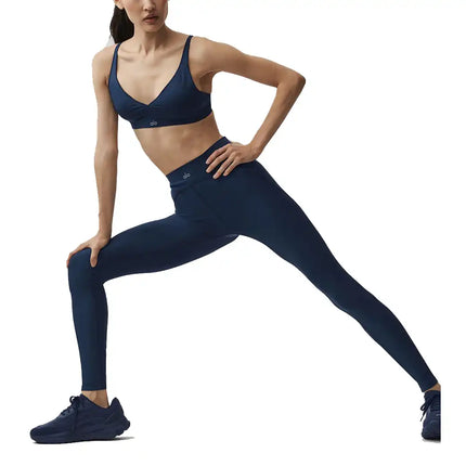 alo Women's Airlift High-Waist Top-Notch Legging Navy