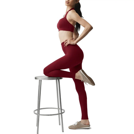 alo Women's ALO Softsculpt 7/8 Define Legging Summer Romance Red