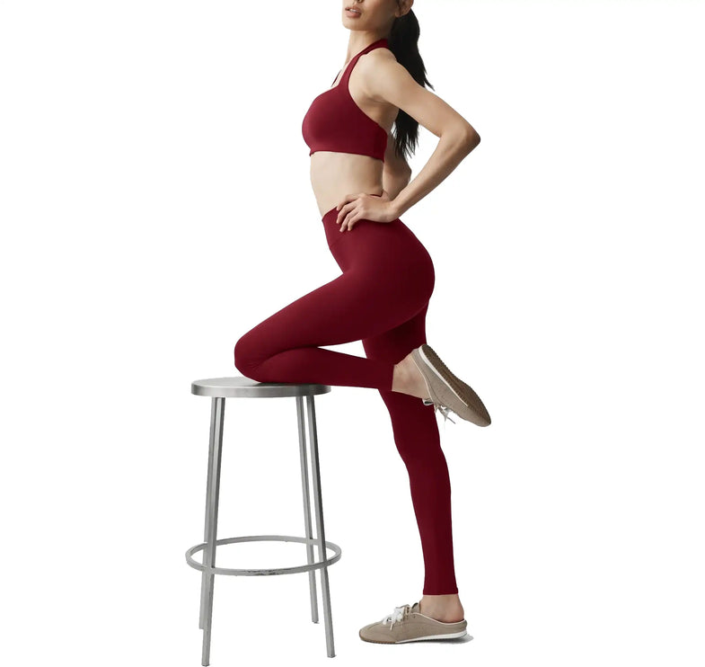 alo Women's ALO Softsculpt 7/8 Define Legging Summer Romance Red