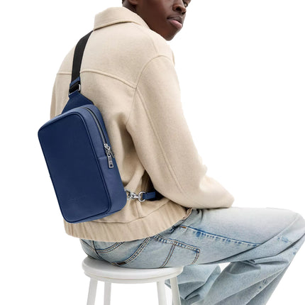 Coach Unisex Ray Pack 17 Silver/Deep Blue