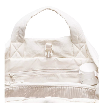 lululemon Unisex On My Level Tote Bag 20L Light Ivory
