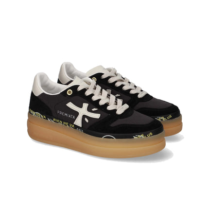 Premiata Women's Micol Sneakers Black 8193