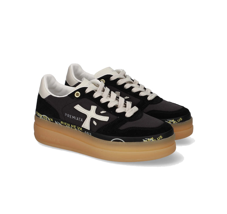 Premiata Women's Micol Sneakers Black 8193