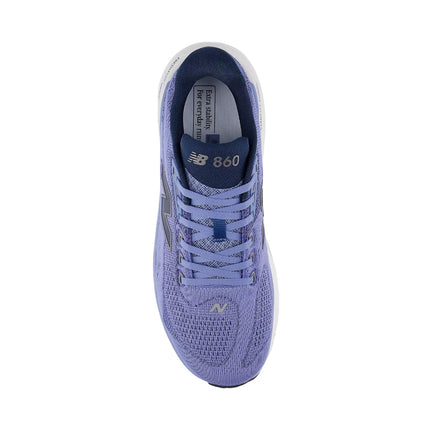 New Balance Men's Fresh Foam X 860v15 Fairweather Blue with NB Navy M8607B2