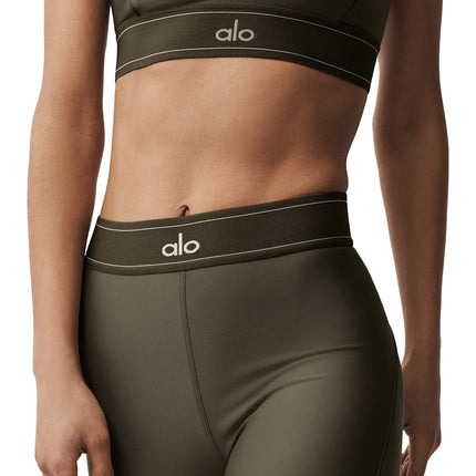 alo Women's Airlift High-Waist Suit Up Legging Olive Tree/Olive Tree