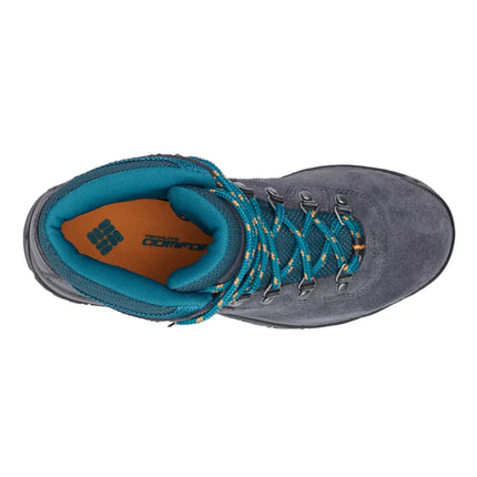 Columbia Women’s Newton Ridge Plus Waterproof Amped Hiking Boot Shark/River Blue