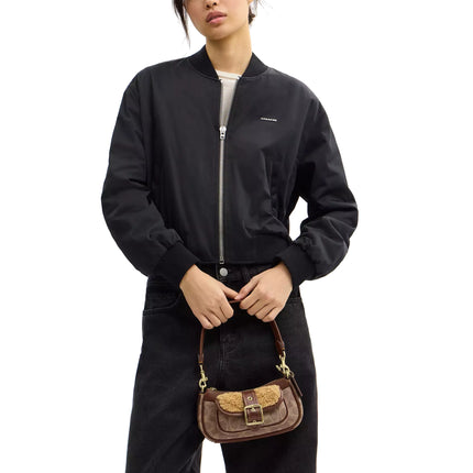 Coach Women's Ashton Mini Shoulder Bag In Signature Canvas Gold/Tan/Vintage Brown