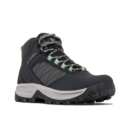 Columbia Women's Transverse Hike Waterproof Shoe Black/Sage Leaf
